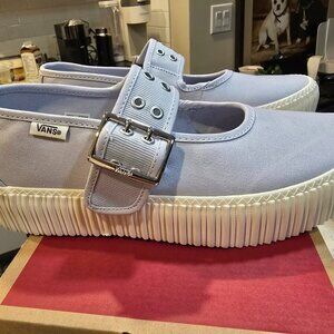 Vans Mary Jane Creeper Shoe Grunge Ballet Halogen Blue VN000D07CHA Women's 9.5